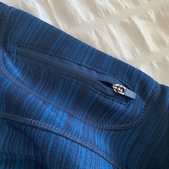 90 Degree By Reflex Blue and Black Zip Up Hoodie - Picture 10 of 16